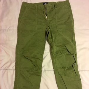 American Eagle Army Green Cargo Pants